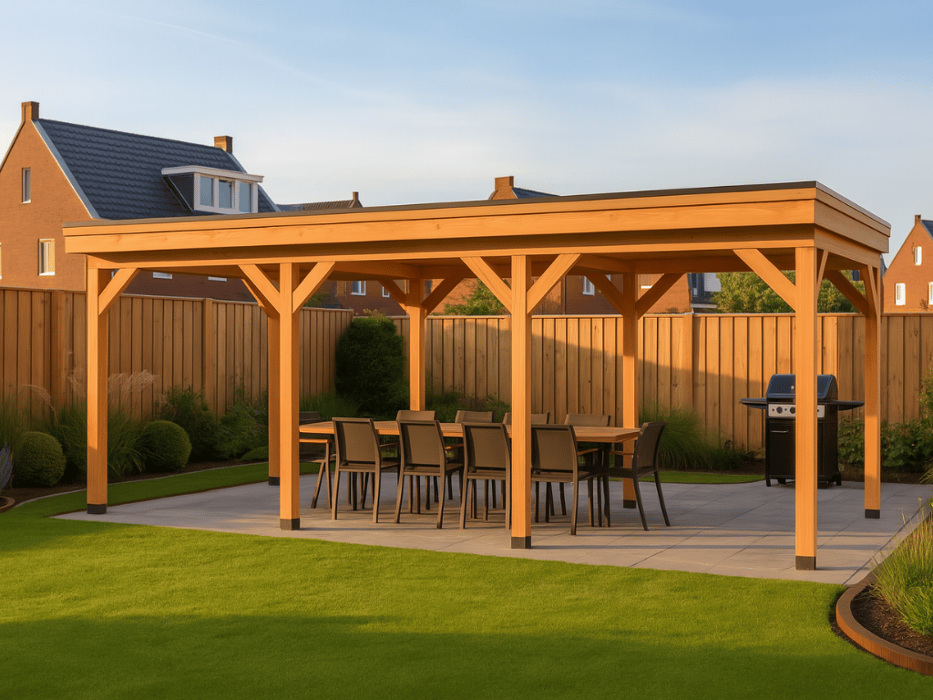 Douglas overkapping doe-het-zelf 750 x 300